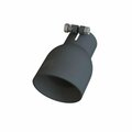 Alegria TB112540 2.5 ft. In 4 ft. Out 7 ft. L Exhaust Tail Pipe Tip, Black AL3591903